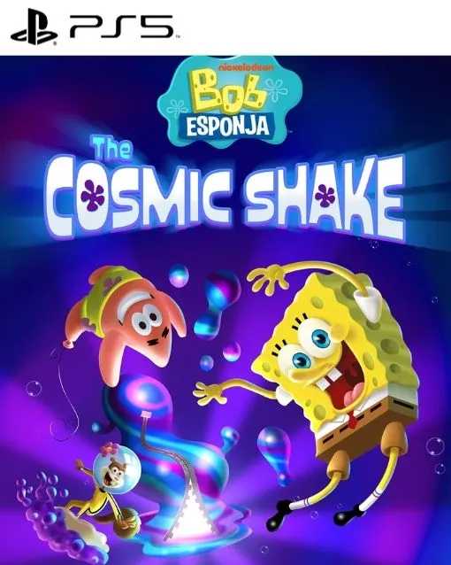 Portada de Bob Esponja: The Cosmic Shake
