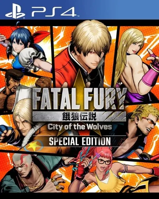 Portada de FATAL FURY: City of the Wolves - Special Edition