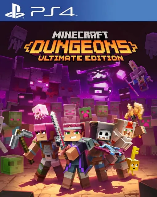 Portada de Minecraft Dungeons Ultimate Edition