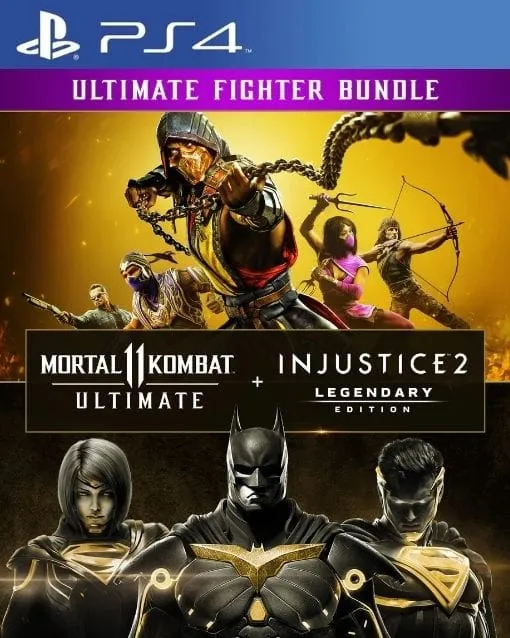 Portada de Mortal Kombat 11 Ultimate + Injustice 2 Leg. Edition