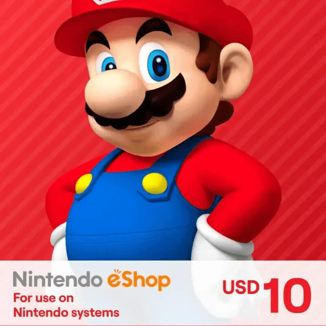 Portada de NINTENDO Gift Card 10$ (USA)