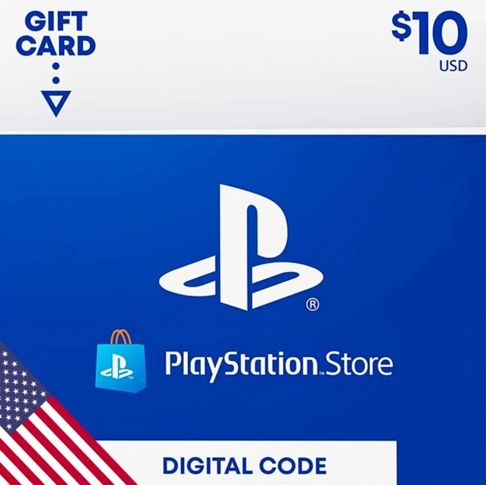 Portada de Play Station Card 10$ - USA