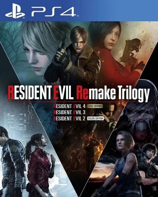 Portada de Resident Evil Remake Trilogy