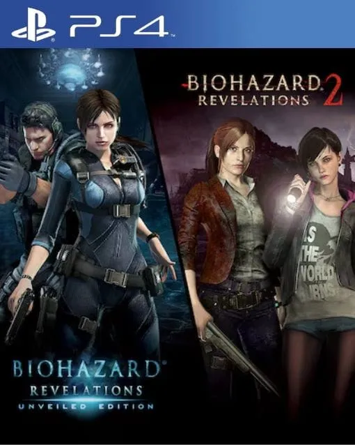 Portada de Resident Evil Revelations 1 y 2